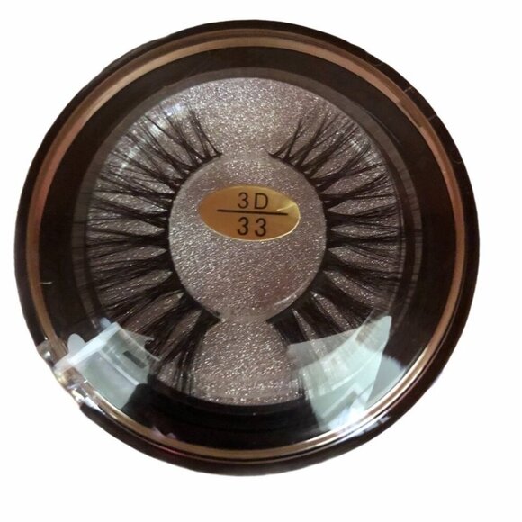 3D Mink Eyelashes Lash Extension Handcrafted Reusable Dramatic Volume Style # 33 - Picture 1 of 4